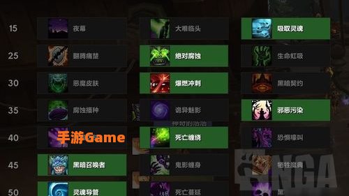 痛苦术士天赋